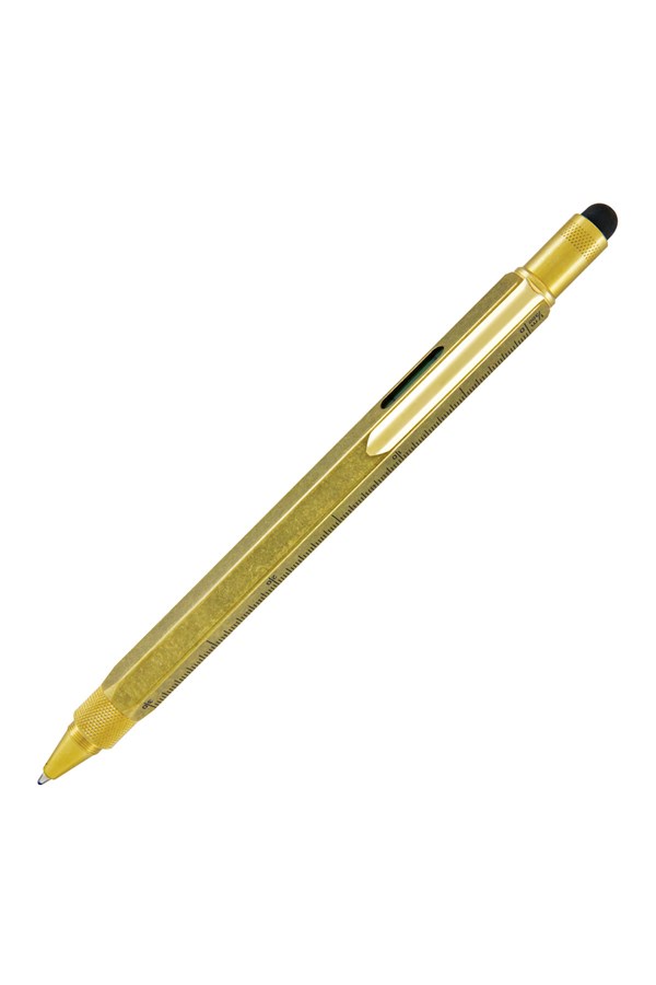 Monteverde Tool Pen Serisi MV35480 Multifunction Gold Tükenmez Kalem