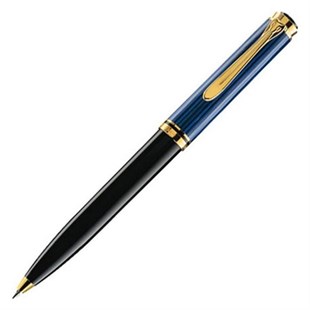 Pelikan Souveraen K800 Mavi Siyah Tükenmez Kalem