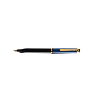 Pelikan Souveraen K800 Mavi Siyah Tükenmez Kalem