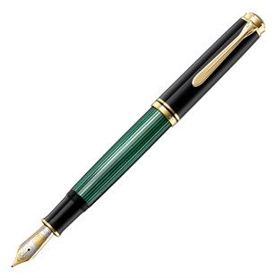 Pelikan Souveran Serisi M1000 Yeşil/Siyah Dolma Kalem