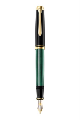 Pelikan Souveran Serisi M400 Yeşil Siyah Dolma Kalem