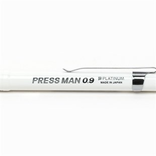 Platinum Press Man Serisi MPS200 Beyaz 0.9 Versatil Kalem