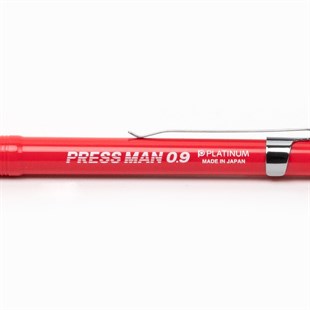 Platinum Press Man Serisi MPS200 Kırmızı 0.9 Versatil Kalem